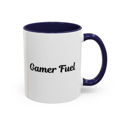 Gamer Fuel Accent Coffee Mug - Perfect for Gamers