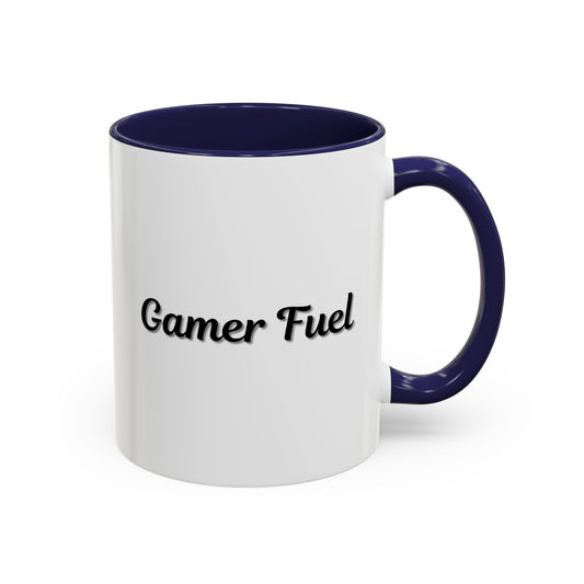 Gamer Fuel Accent Coffee Mug - Perfect for Gamers