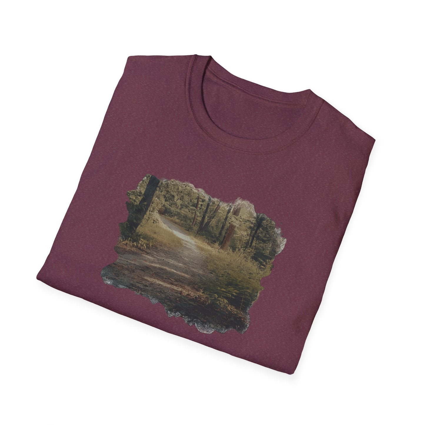 Nature-Inspired Unisex Softstyle T-Shirt | Casual Wear, Outdoor Activities, Gift for Nature Lovers, Relaxed Fit T-Shirt, Eco-Friendly Style - TRV