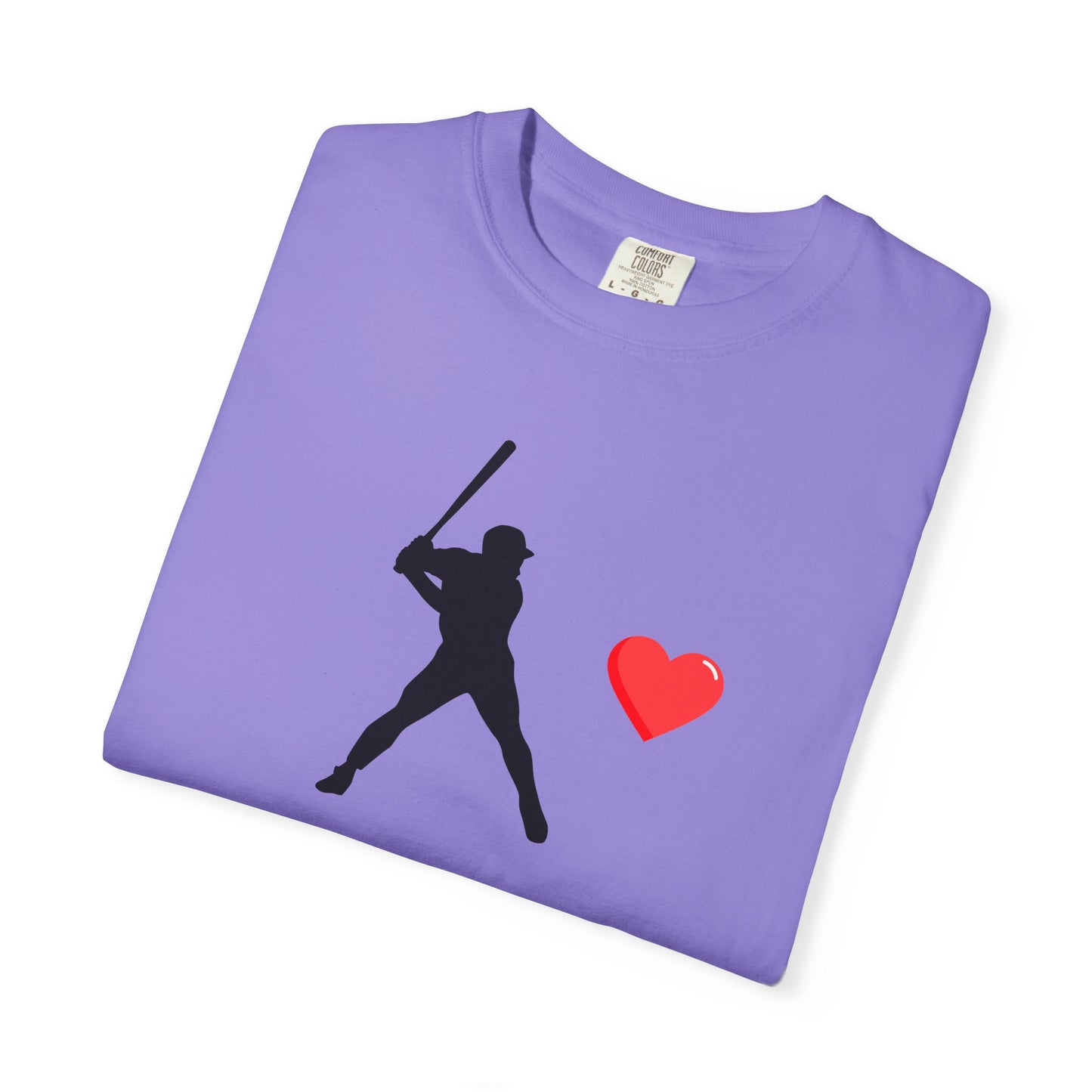 Baseball Love T-Shirt, Unisex Sports Tee, Gift for Baseball Fans, Valentine's Day Shirt, Game Day Apparel, Soft Cotton Top
