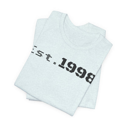 Vintage Est. 1998 Tee - Retro Unisex Shirt for Birthdays, Gifts, Everyday Wear, Casual Style, Nostalgia - TRV