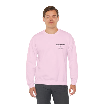 Caffeine Lover's Crewneck Sweatshirt | Unisex Heavy Blend - TRV