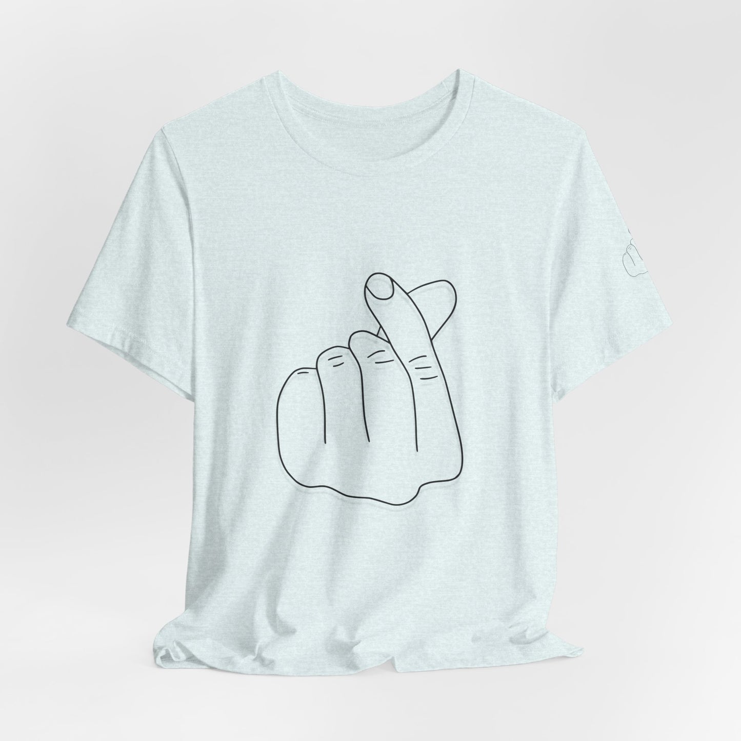Minimalist Hand Sign Unisex Tee | Casual Everyday Wear | Perfect for Gift Givers
