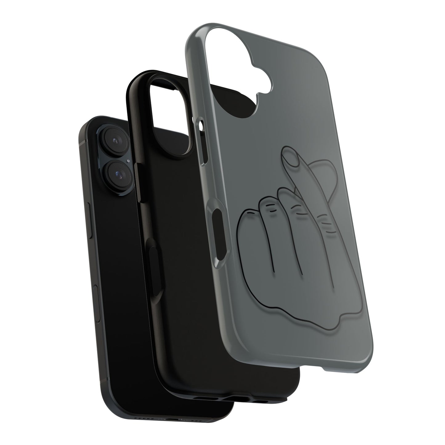 Funny Phone Case with Love Gesture - Tough Cases - TRV