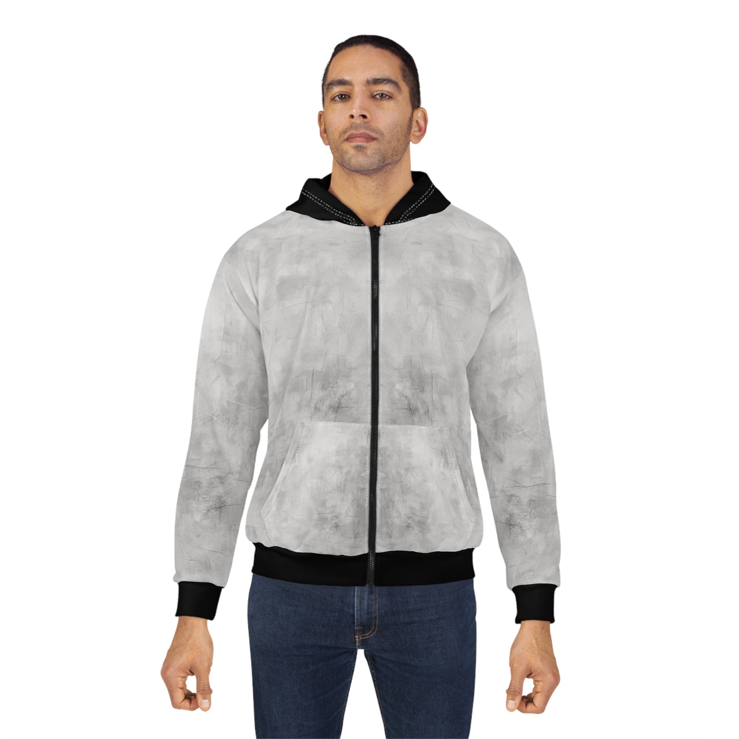 Chic Unisex Zip Hoodie, Versatile Layer for Every Season, Cozy Gift, Streetwear Essential, Perfect for Casual Outings, Trendy Fashion [...]