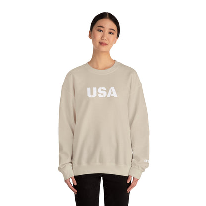 Cozy USA Unisex Crewneck Sweatshirt | Perfect Layering Piece for Every Season | Great Gift for Him/Her | Trendy Style for Casual Outings