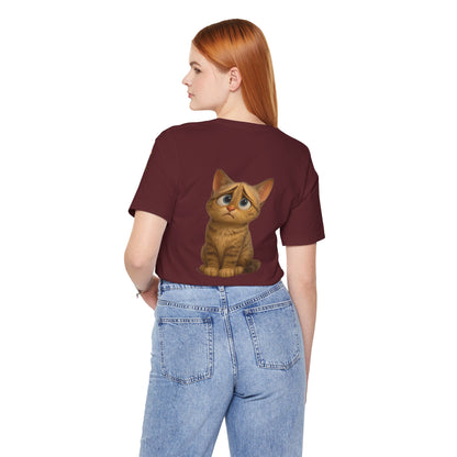 Adorable Cat Graphic Tee, Cute Pet Lover Shirt, Animal Lover Gift, Funny Cat Apparel, Birthday, Christmas, Everyday Use - TRV