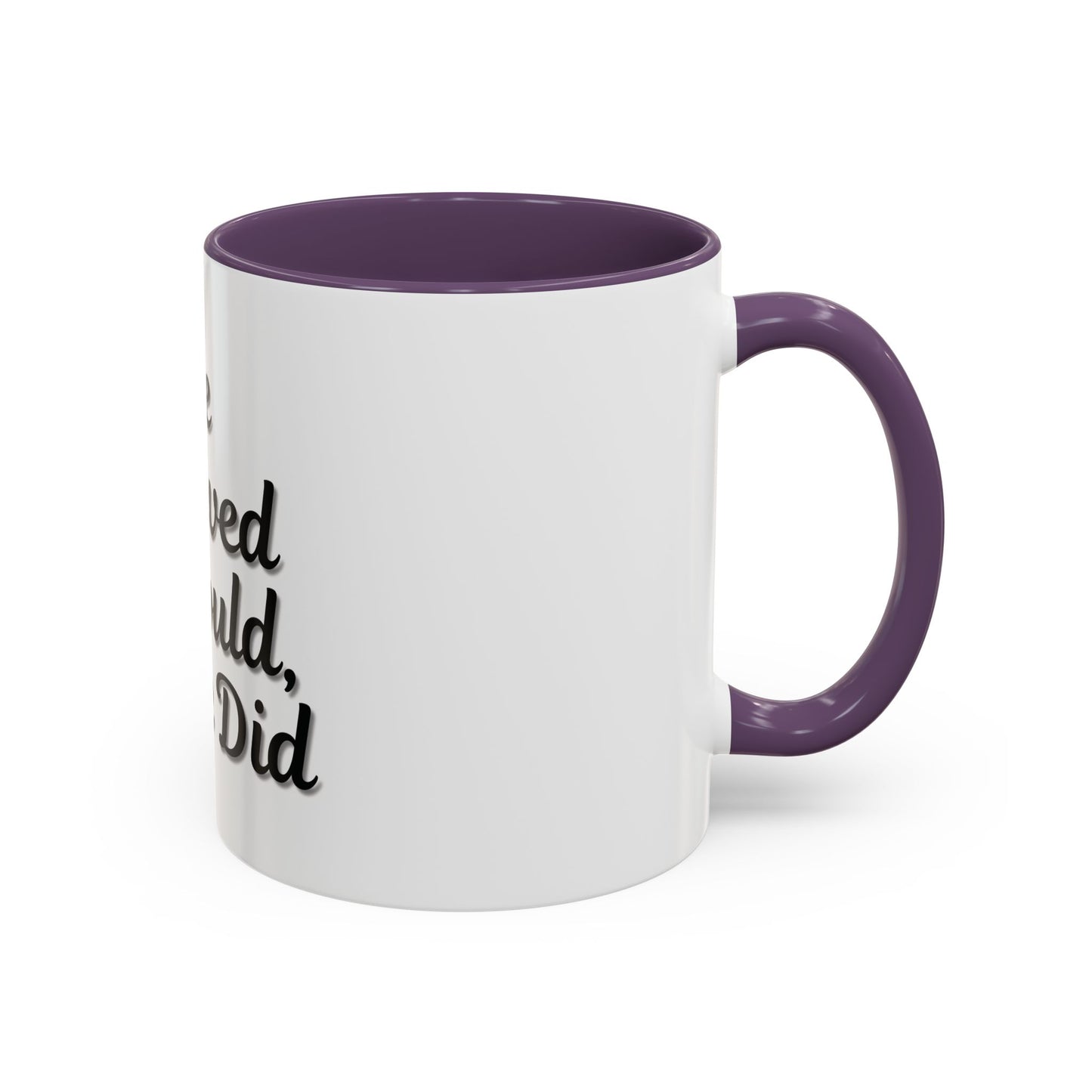 Inspirational Accent Coffee Mug - 'He Believed He Could, So He Did' - Perfect Gift for Motivational Moments - TRV