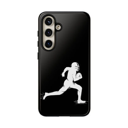 Football Player Phone Case, Tough Cases, Sports Phone Cover, Gift for Athletes, iPhone & Samsung Accessories, Running Player Design - TRV