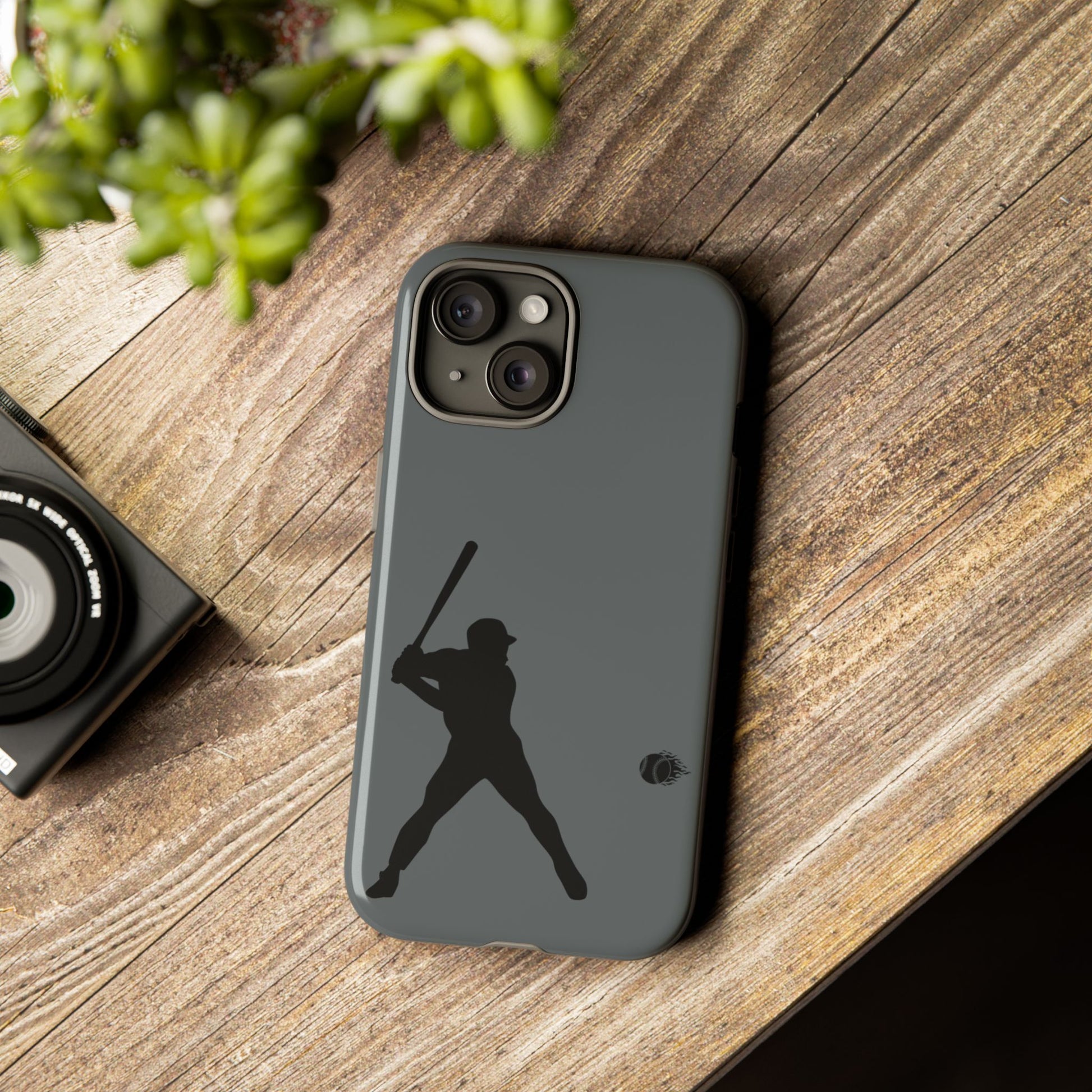 Baseball Phone Case, Tough Cases for Sports Fans, Athletic Gift, Custom Sport Accessories, Durable Cover - TRV