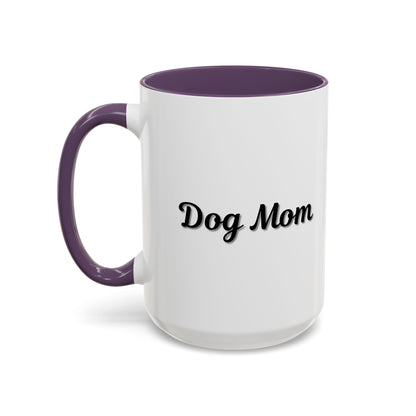 Dog Mom Accent Coffee Mug - Perfect Gift for Pet Lovers
