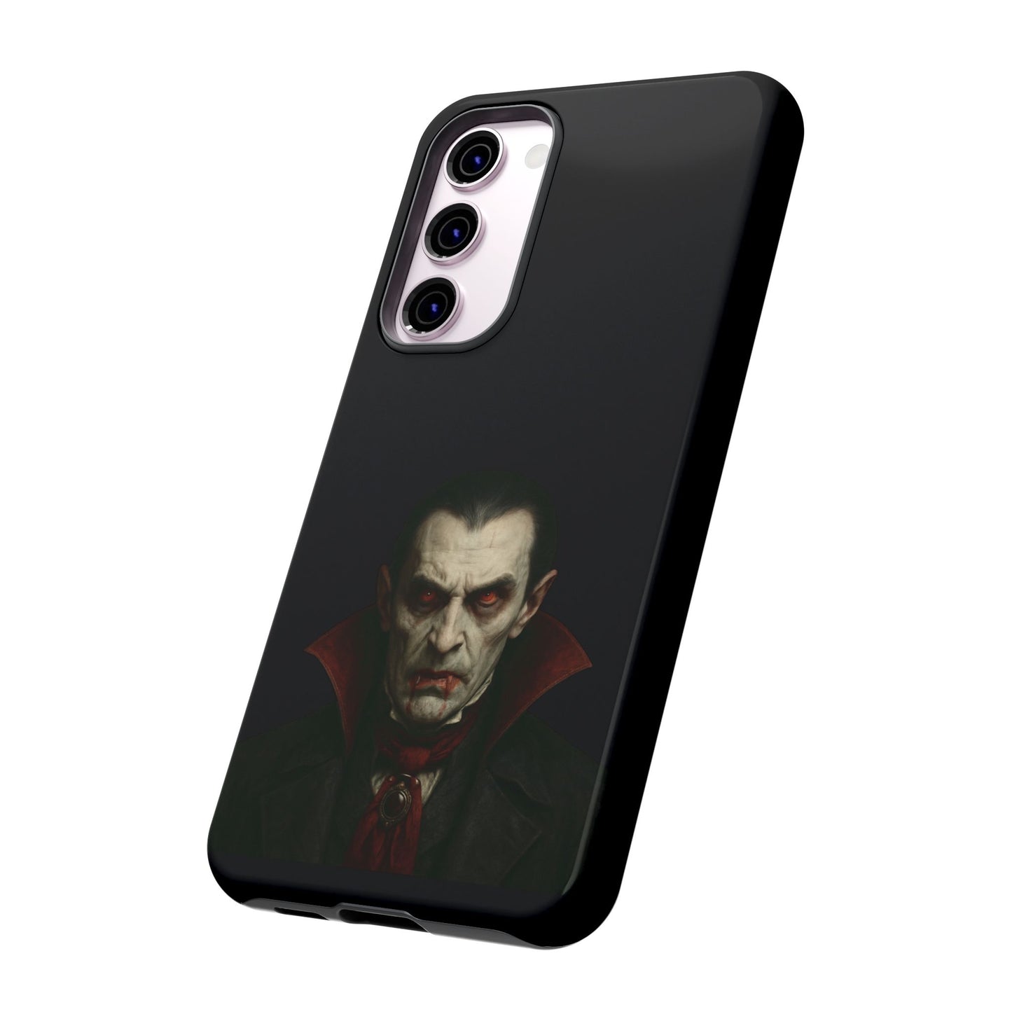 Vampire Phone Case - Tough Cases for Halloween, Gothic Decor, Gifts for Horror Fans, Spooky Accessories, Unique Cellphone Cover - TRV