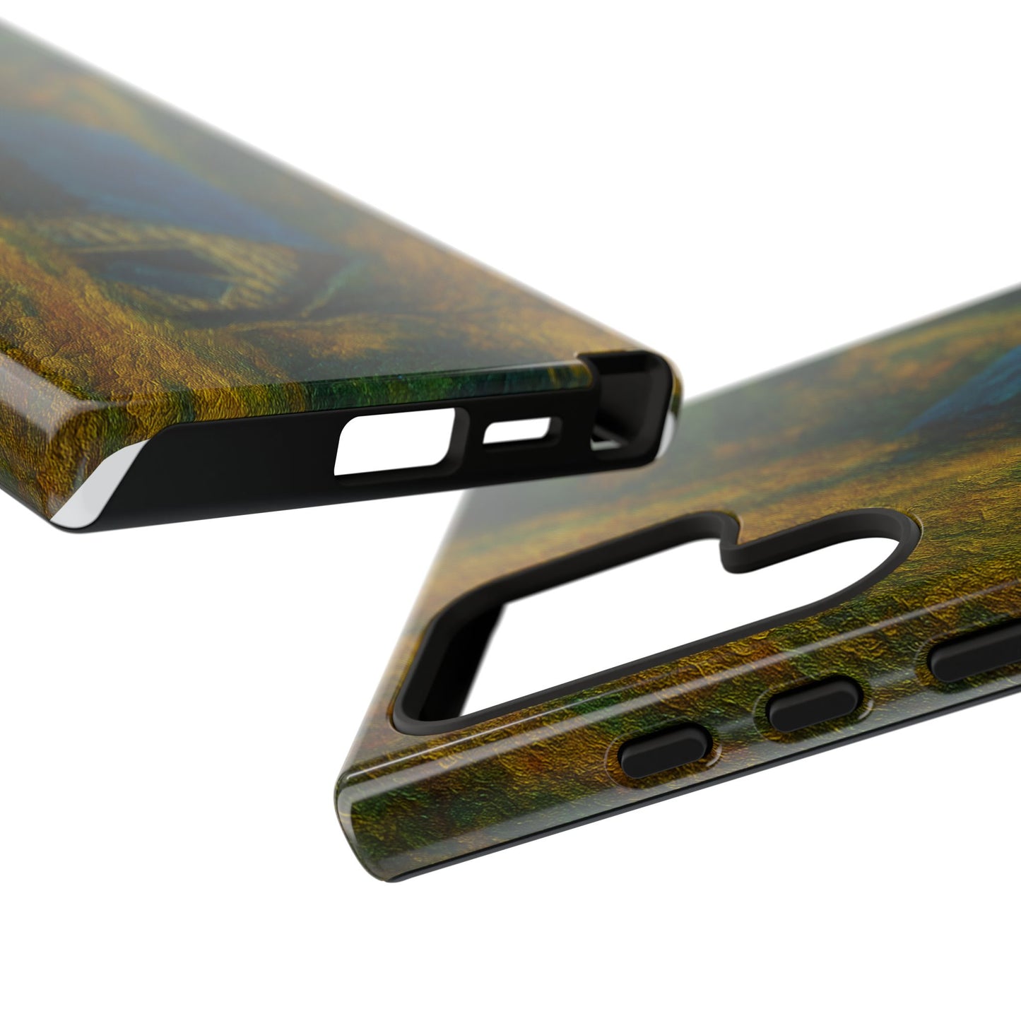 Artistic Phone Case by Tough Cases, Nature-Inspired Phone Protection, Unique Gift for Nature Lovers, Stylish Accessory, Fall Aesthetic - TRV