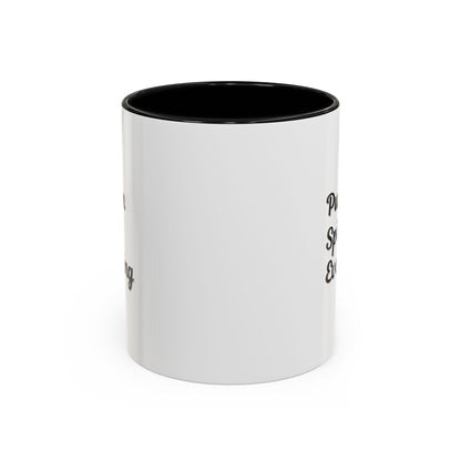 Pumpkin Spice Everything Accent Coffee Mug — Fall Seasonal 11/15oz