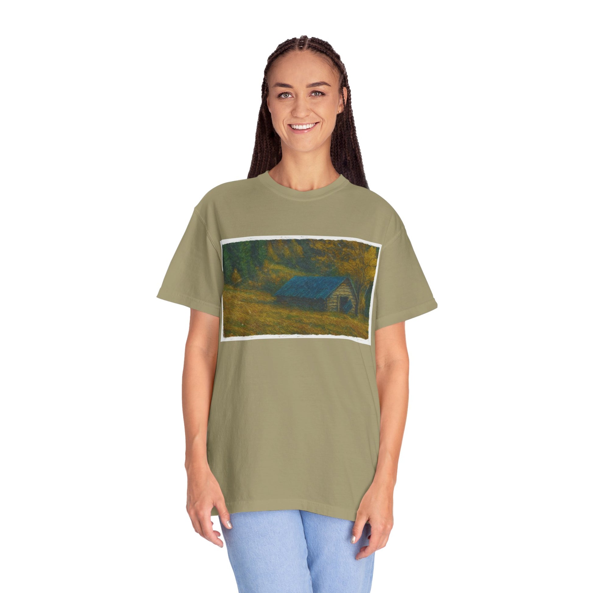 Nature-Inspired Unisex T-Shirt | Cozy Autumn Vibe, Perfect for Casual Outings, Gift for Nature Lovers, Outdoor Adventure Tee, Relaxed Fit - TRV