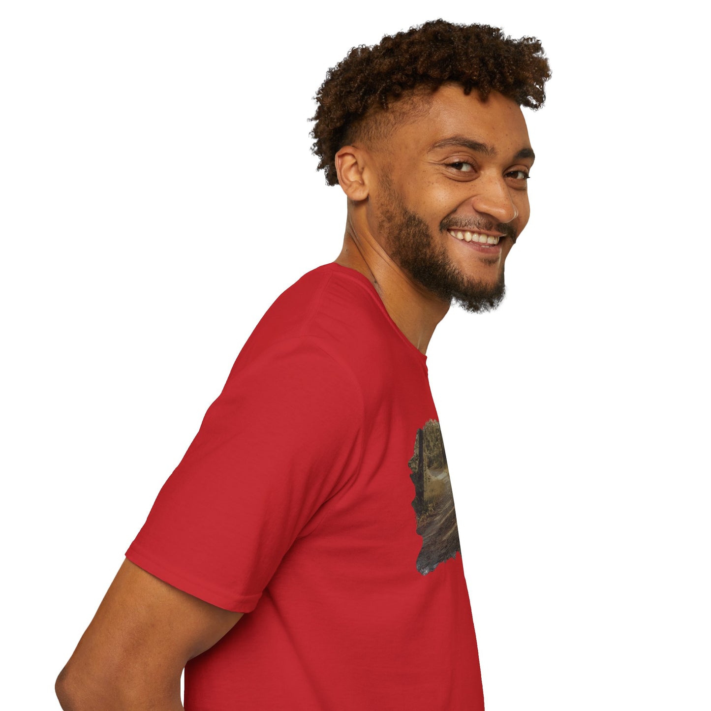 Nature-Inspired Unisex Softstyle T-Shirt, Eco-Friendly Fashion, Outdoor Lover Tee, Gift for Nature Enthusiasts, Casual Everyday Wear
