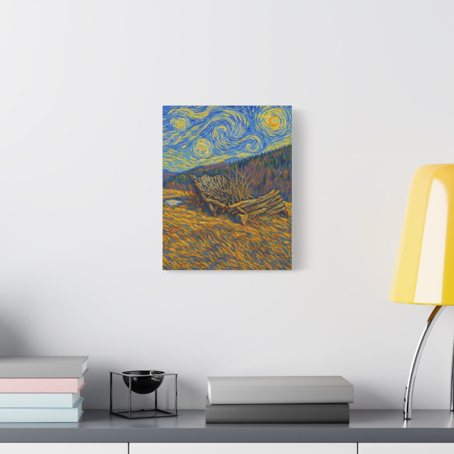 Artistic Van Gogh Style Canvas Wall Art, Nature Inspired Decor, Home Aesthetic, Gift for Art Lovers, Gallery Wall Piece, Living Room Decor, [...] - TRV