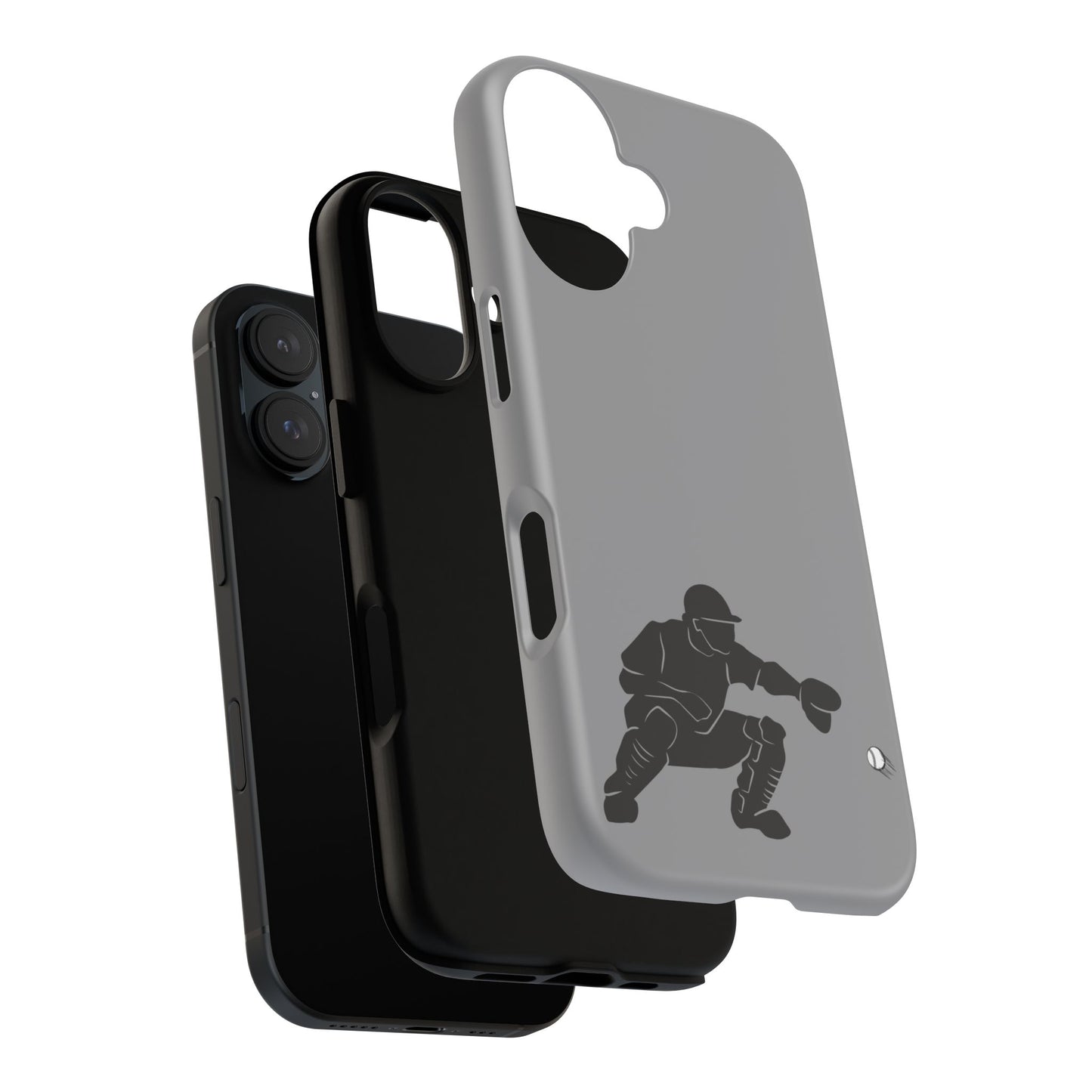 Baseball Catcher Phone Case - Tough Cases, Sports Phone Cover, Great for Athletes, Perfect Gift for Baseball Lovers, Unique Cell Phone Design - TRV