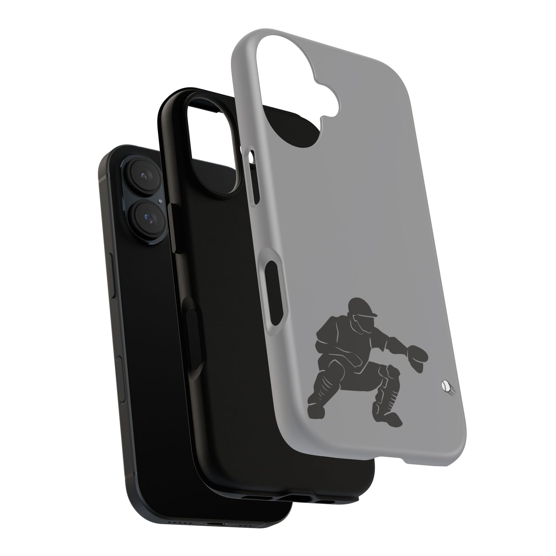 Baseball Catcher Phone Case - Tough Cases, Sports Phone Cover, Great for Athletes, Perfect Gift for Baseball Lovers, Unique Cell Phone Design - TRV