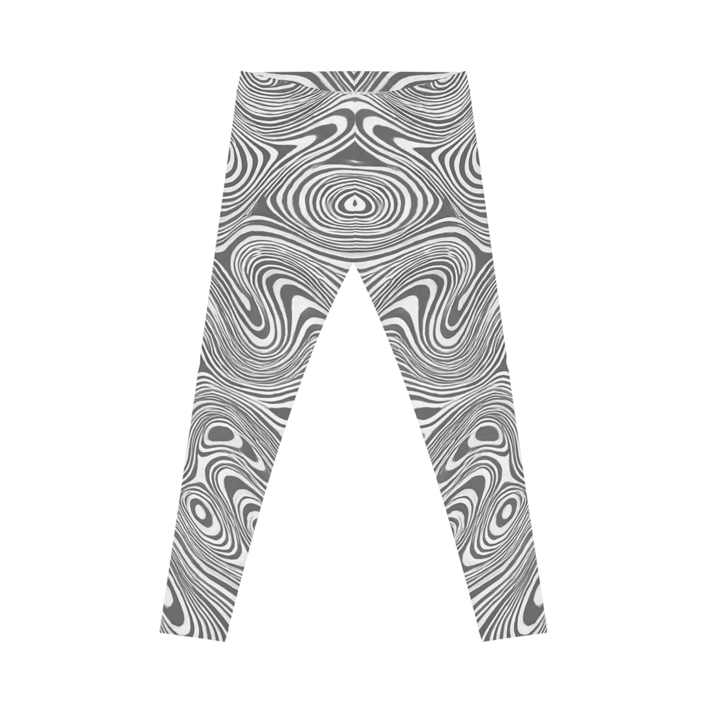 Chic Abstract Leggings - Comfortable, Stylish, Perfect for Workout, Yoga, Casual Wear, Festivals, Graphic Activewear - TRV