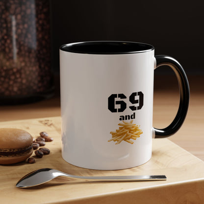 Funny Accent Coffee Mug for Food Lovers, Novelty Gift for Birthdays, Home Office Decor, Drinking Humor, Fun Kitchenware