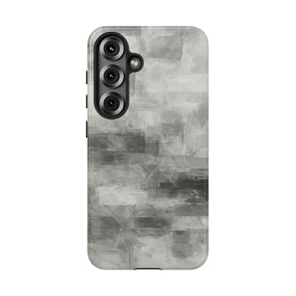 Stylish Phone Case for Tough Protection, Marble Grey Design, Customizable Gift for Her, Unisex Mobile Accessory, Birthday Present, [...] - TRV