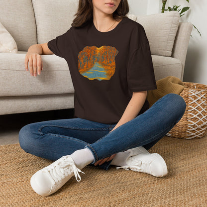 Autumn Pathway Unisex Softstyle T-Shirt, Cozy Fall Shirt, Nature Lover Tee, Scenic Route Top, Gift for Hikers, Casual Wear, Outdoor [...]