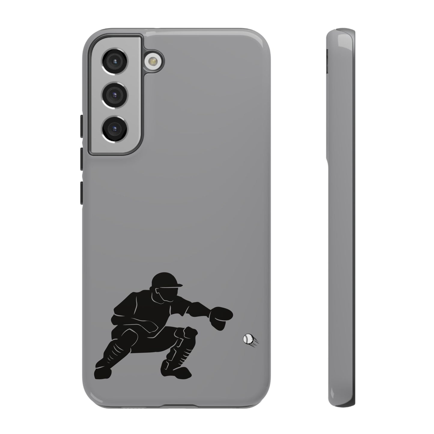Baseball Catcher Phone Case - Tough Cases, Sports Phone Cover, Great for Athletes, Perfect Gift for Baseball Lovers, Unique Cell Phone Design - TRV