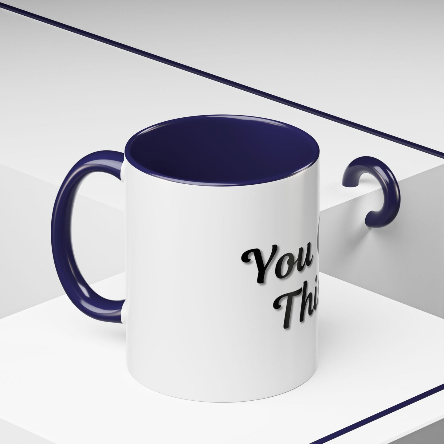Inspirational Accent Coffee Mug - "You Got This!" - Perfect for Motivation & Gifts - TRV