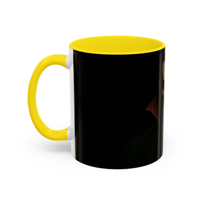 Gothic Dracula Vampire Accent Coffee Mug | Spooky Halloween Gift, Unique Home Decor, Collector's Mug, Coffee Lover's Gift - TRV