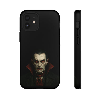 Vampire Phone Case - Tough Cases for Halloween, Gothic Decor, Gifts for Horror Fans, Spooky Accessories, Unique Cellphone Cover - TRV