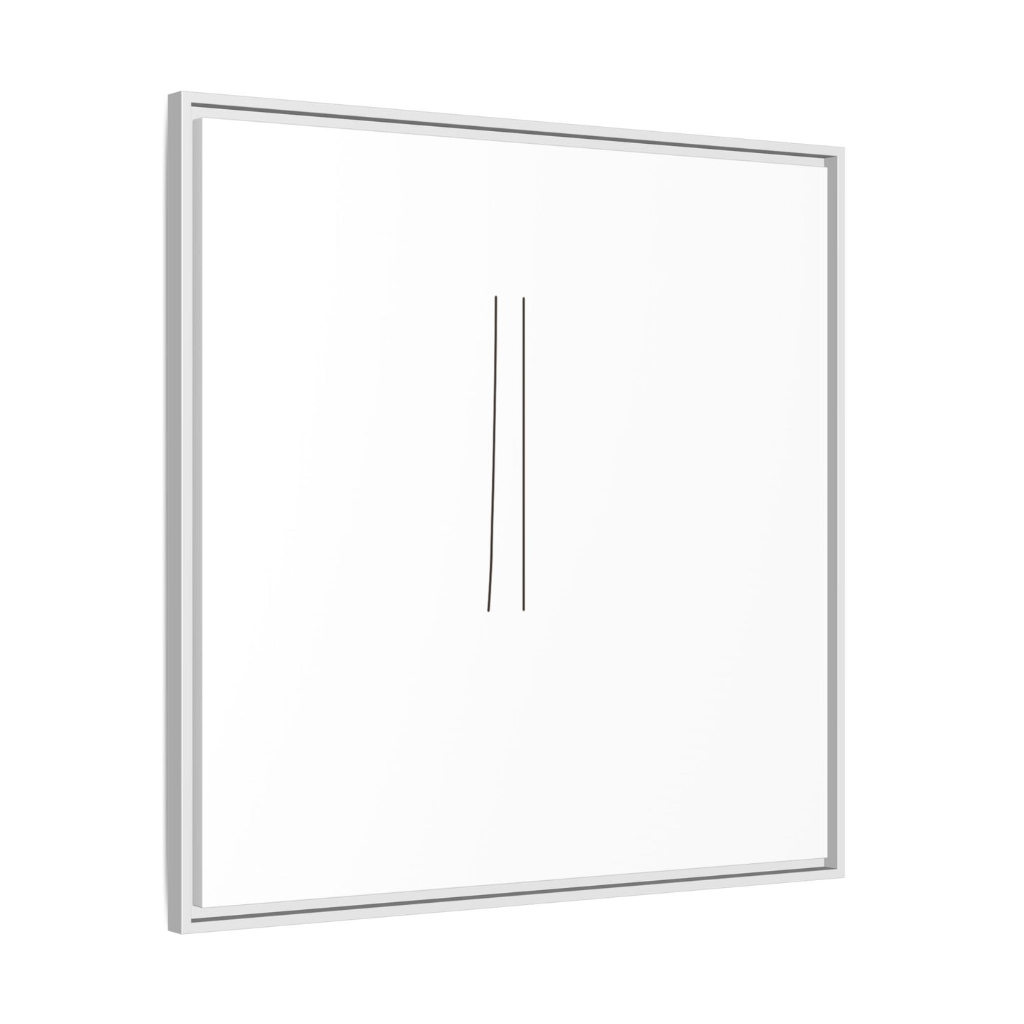 Minimal Line Art | Matte Canvas Framed