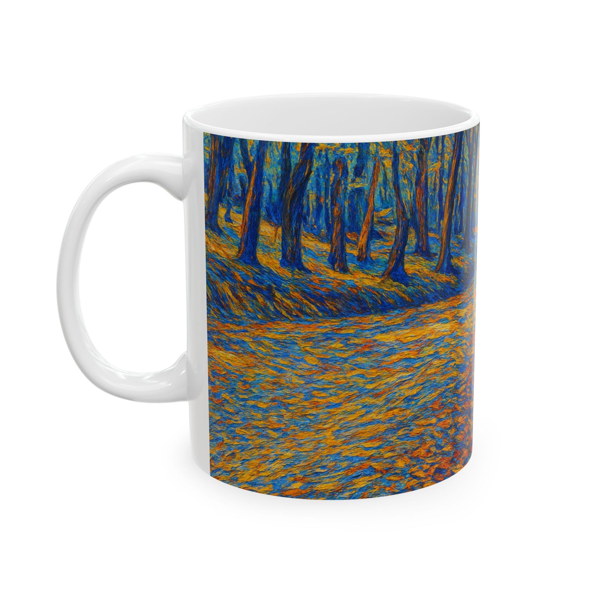 Colorful Abstract Pathway Ceramic Mug - TRV