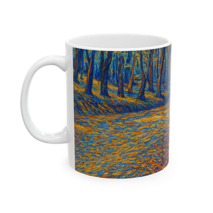 Colorful Abstract Pathway Ceramic Mug - TRV
