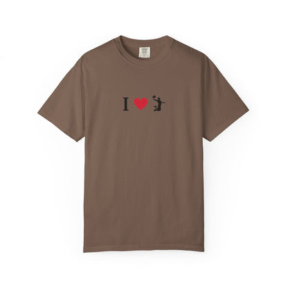 I Love [Activity] Unisex Garment-Dyed T-shirt, Casual Tee, Gift for Him, Gift for Her, Everyday Style, Fun Apparel - TRV