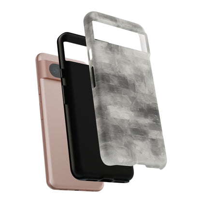 Stylish Phone Case for Tough Protection, Marble Grey Design, Customizable Gift for Her, Unisex Mobile Accessory, Birthday Present, [...] - TRV