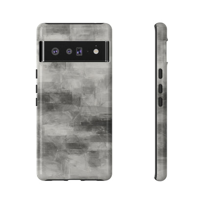 Stylish Phone Case for Tough Protection, Marble Grey Design, Customizable Gift for Her, Unisex Mobile Accessory, Birthday Present, [...] - TRV