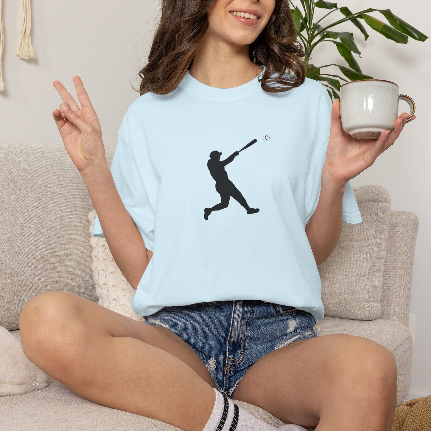 Baseball Swing Unisex T-Shirt, Casual Sports Tee, Gift for Baseball Fans, Comfortable Everyday Wear, Summer Collection