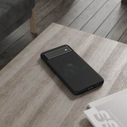 Werewolf Phone Case, Tough Cases, Black Panther Design, Gift for Animal Lovers, Phone Accessories, Fierce Phone Protection - TRV