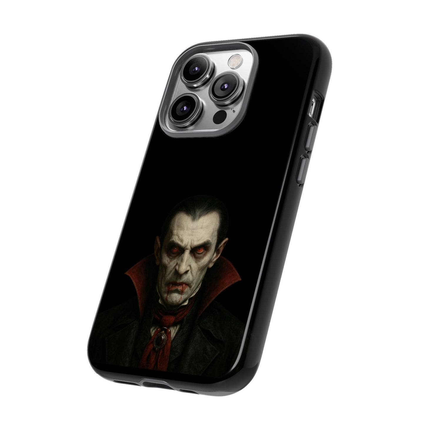 Vampire Phone Case - Tough Cases for Halloween, Gothic Decor, Gifts for Horror Fans, Spooky Accessories, Unique Cellphone Cover - TRV