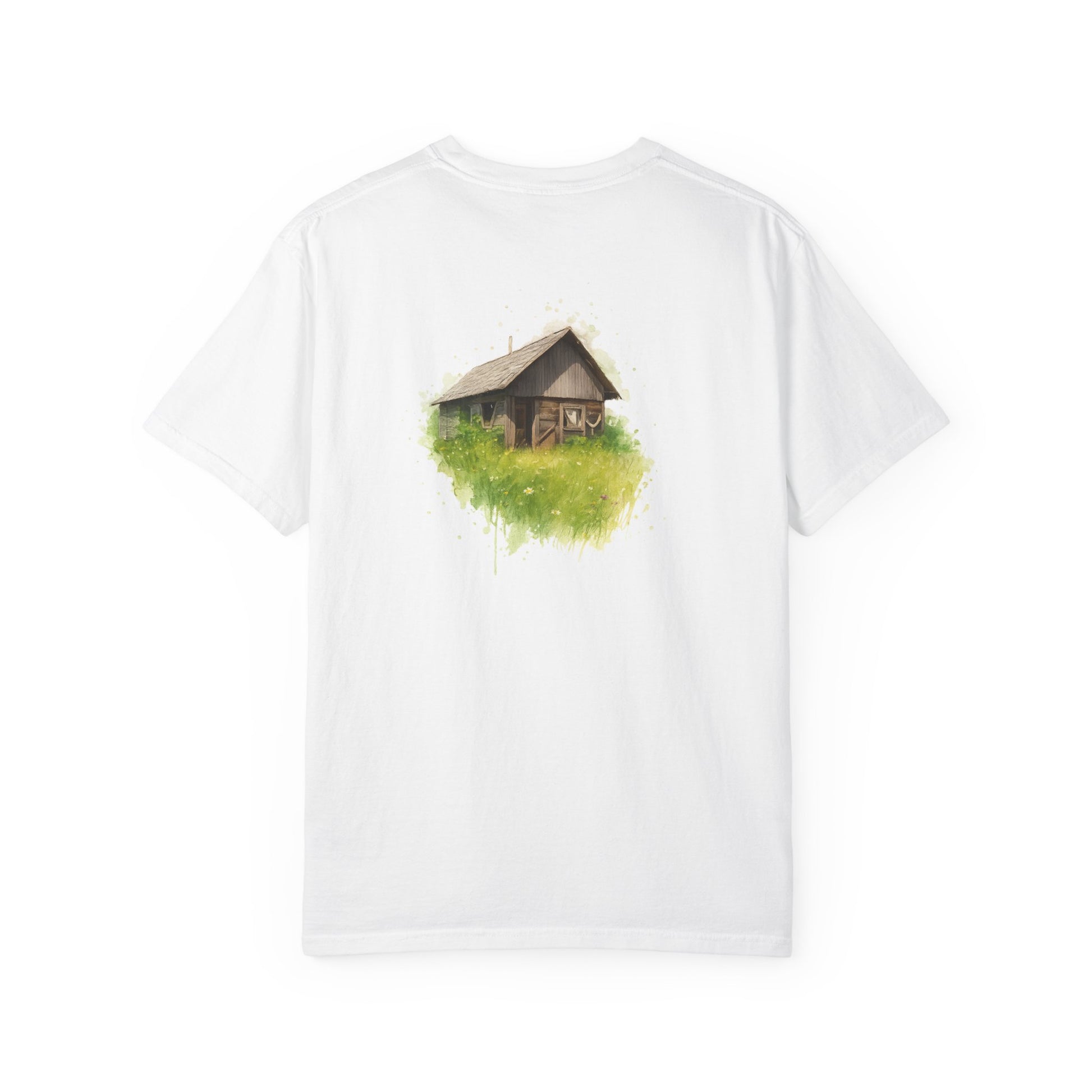 Nature-Inspired Unisex Garment-Dyed T-Shirt, Eco-Friendly Tee, Summer Casual Wear, Gift for Nature Lovers, Relaxed Fit T-Shirt - TRV