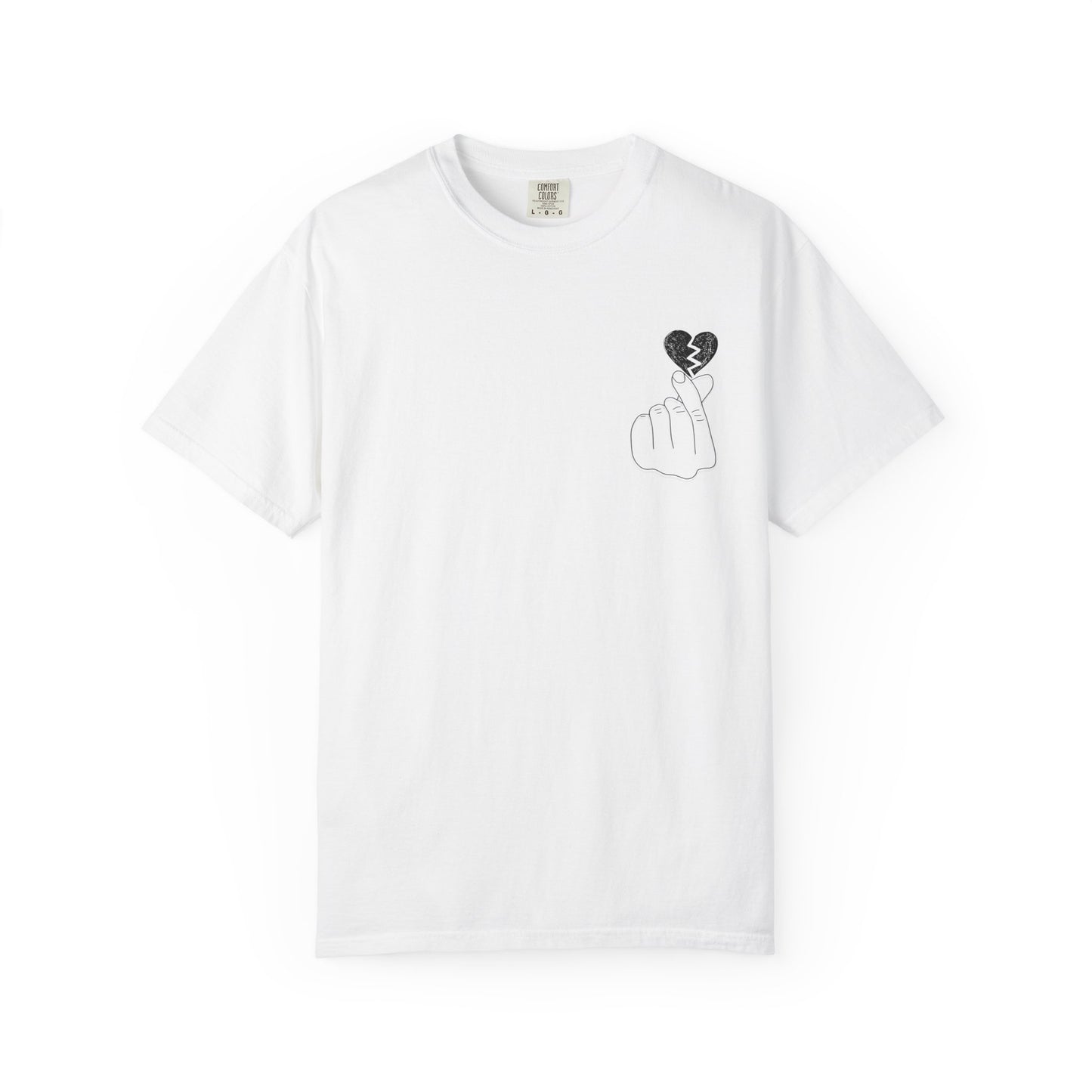 Heartbreak Unisex Garment-Dyed T-Shirt - Trendy Casual Tee for Self-Expression