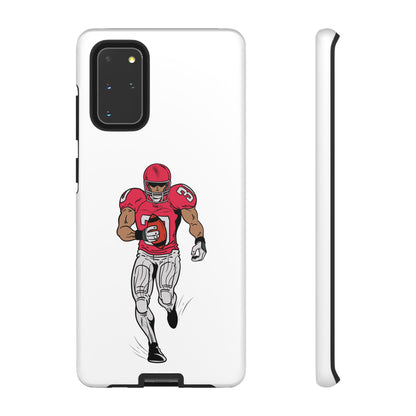 Football Player Tough Case, Sports Phone Cover, Athlete Gift, Tough Phone Case, Fall Sports, Football Lover's Accessory - TRV