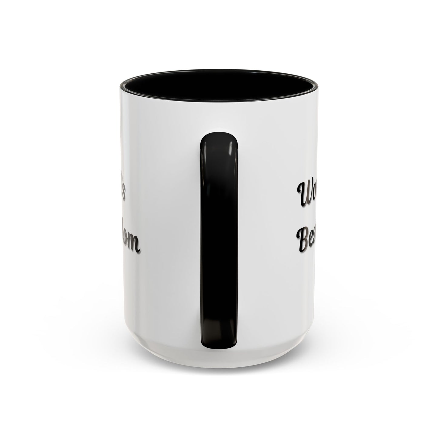World's Best Mom Accent Coffee Mug - 11oz & 15oz - Perfect Gift for Mother's Day