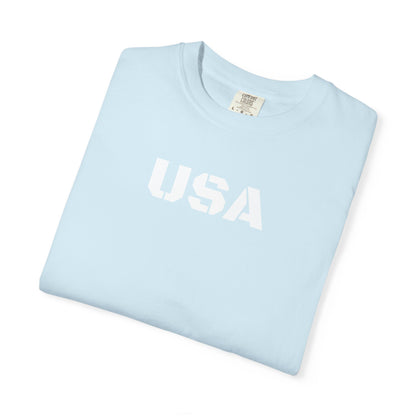 USA Vintage Unisex T-Shirt, Soft Cotton Tee, Casual Wear, Gifts for Her & Him, Summer Essentials, Independence Day Apparel - TRV