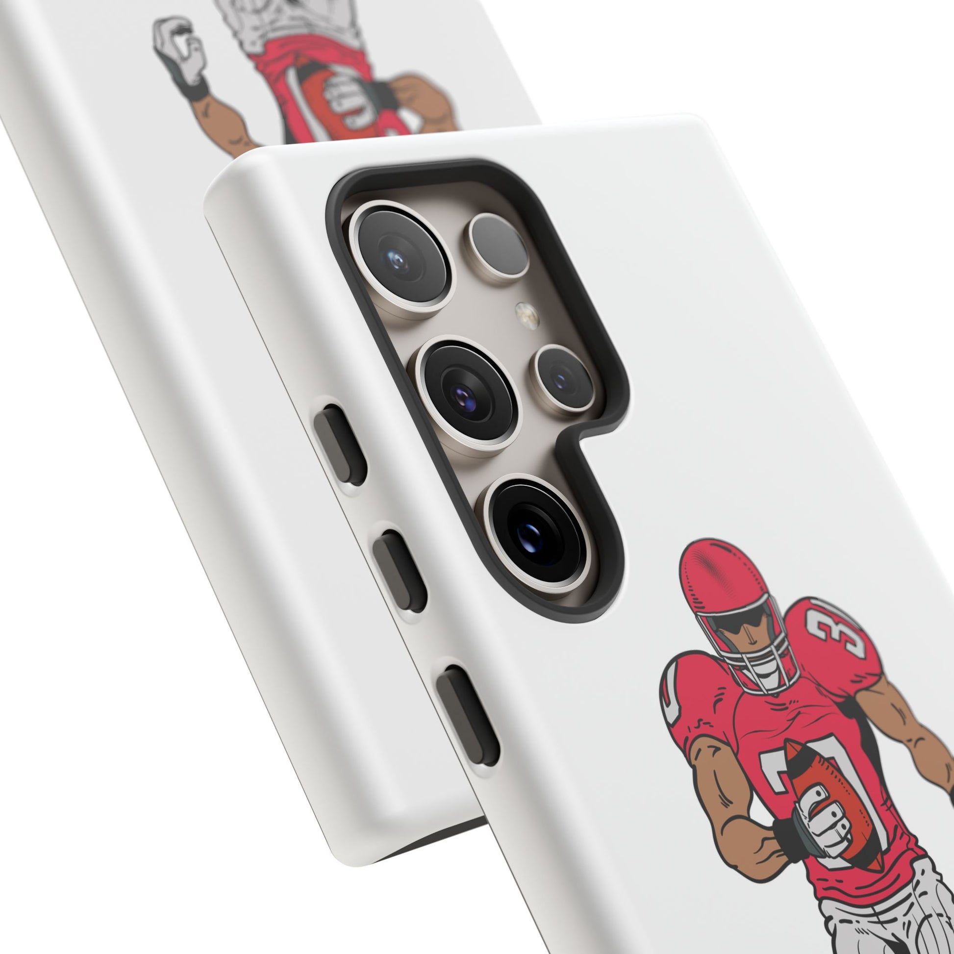 Football Player Tough Case, Sports Phone Cover, Athlete Gift, Tough Phone Case, Fall Sports, Football Lover's Accessory - TRV
