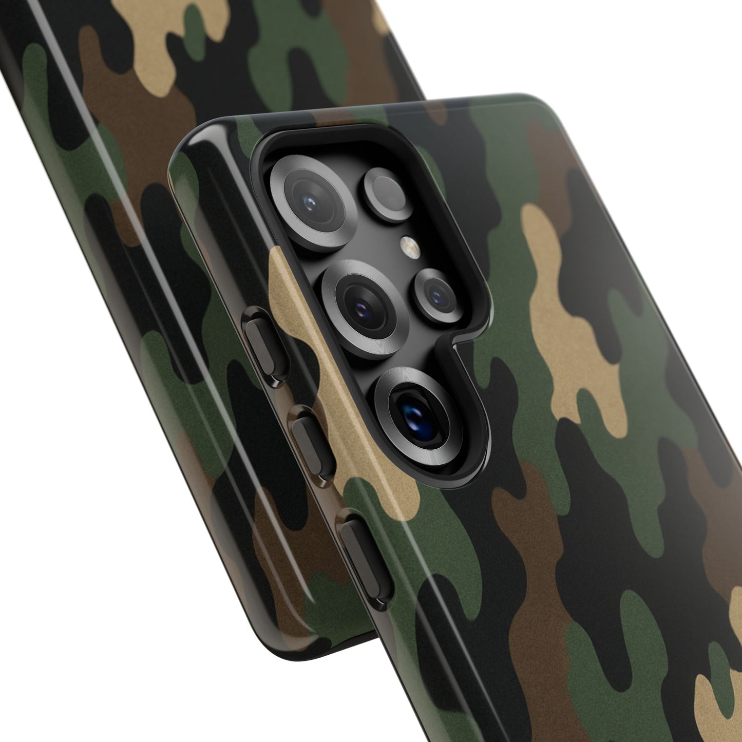 Camouflage Phone Case, Tough Cases, Military Style, Unique Phone Accessories, Gift for Him, Durable Phone Cover - TRV