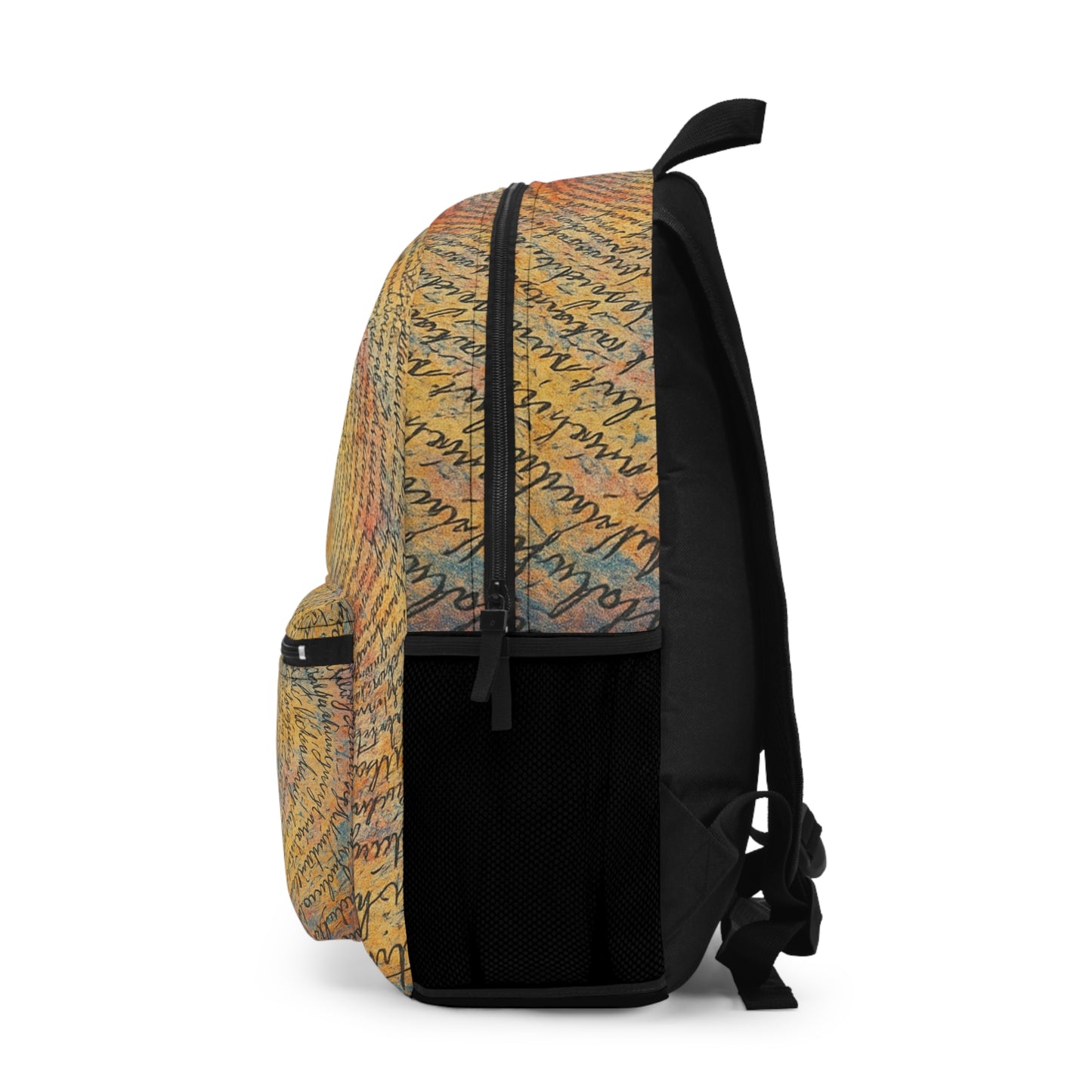 Vibrant Swirl Backpack - Colorful School Bag, Artistic Travel Pack, Unique Gift, Bohemian Style, Everyday Use - TRV