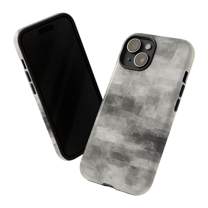 Stylish Phone Case for Tough Protection, Marble Grey Design, Customizable Gift for Her, Unisex Mobile Accessory, Birthday Present, [...] - TRV