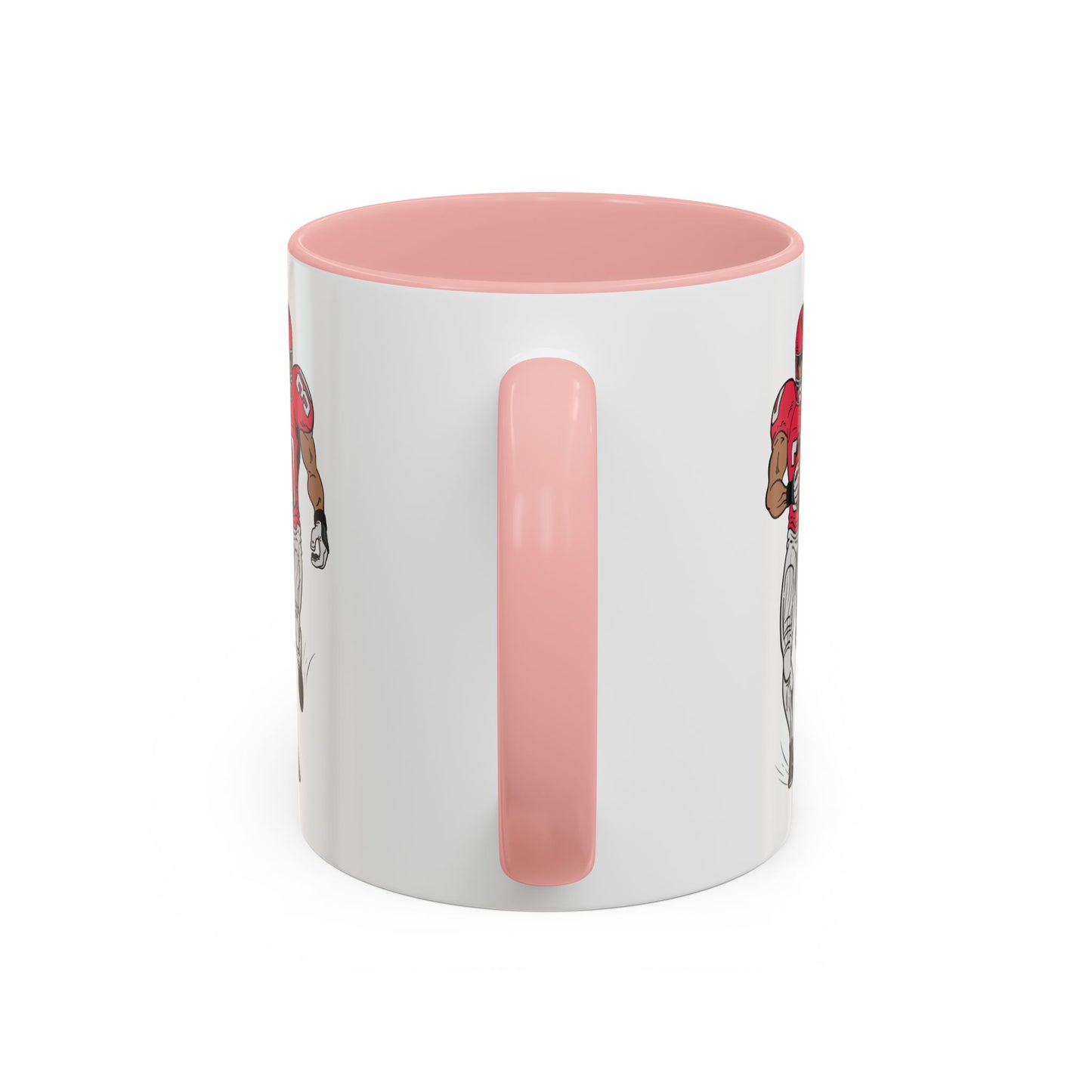 Football Player Coffee Mug, Sports Fan Gift, Motivational Coffee Cup, Game Day Mug, Unique Sports Merchandise